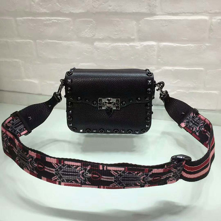 2017 Valentino GUITAR ROCKSTUD ROLLING CROSS SMALL BAG 0936M