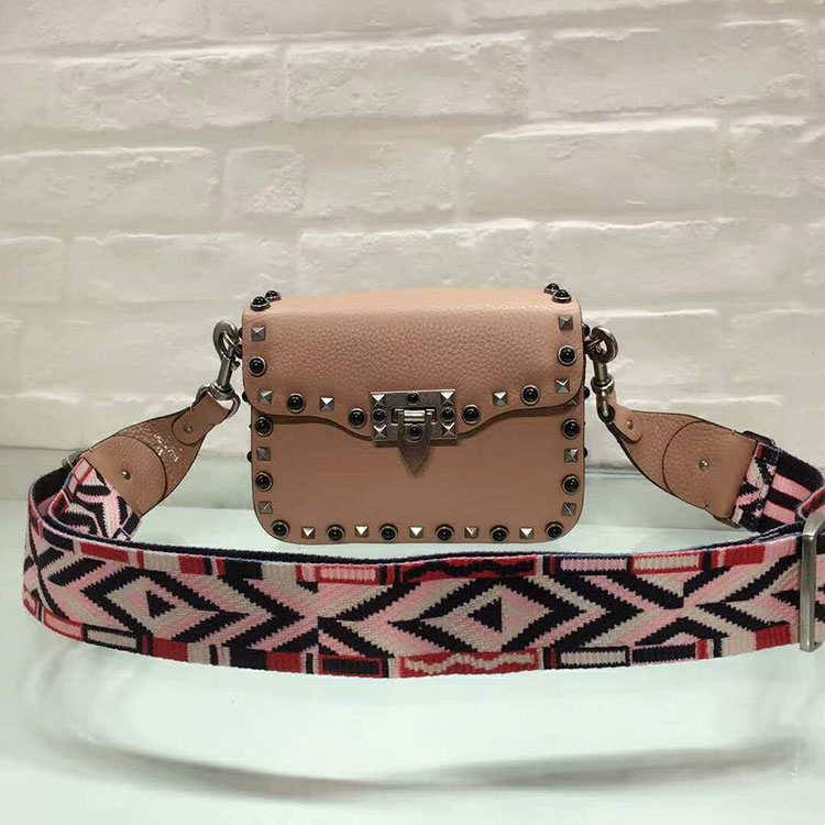 2017 Valentino GUITAR ROCKSTUD ROLLING CROSS SMALL BAG 0936M