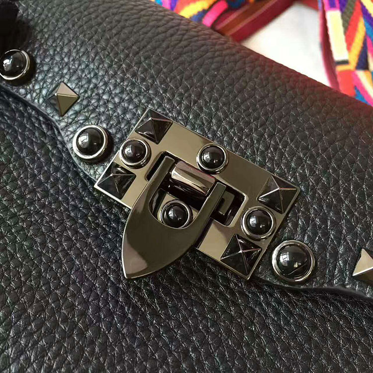 2017 Valentino GUITAR ROCKSTUD ROLLING CROSS SMALL BAG 0936M