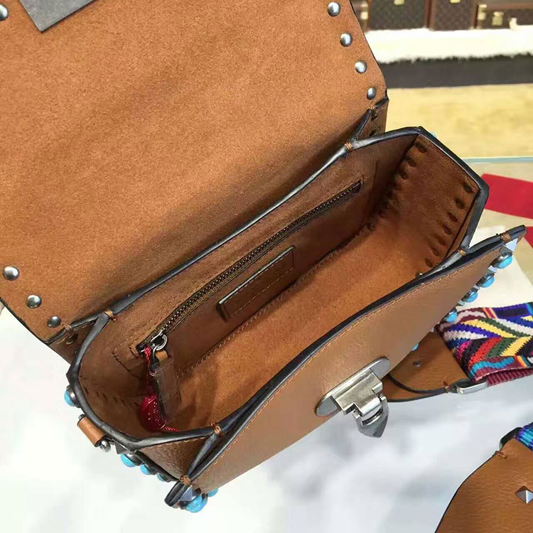 2017 Valentino GUITAR ROCKSTUD ROLLING CROSS SMALL BAG 0936M