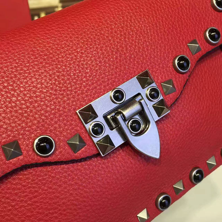 2017 Valentino GUITAR ROCKSTUD ROLLING SMALL CROSS BODY BAG 0178