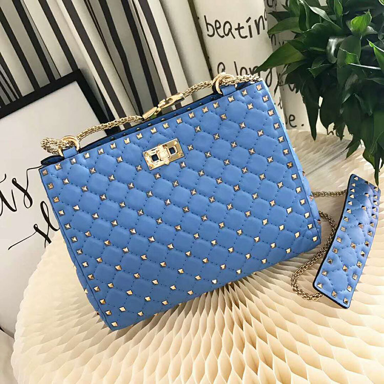 2017 Valentino Garavani Rockstud Spike MEDIUM tote bag