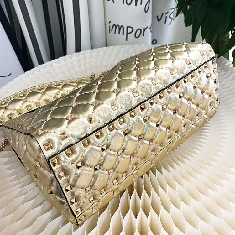 2017 Valentino Garavani Rockstud Spike MEDIUM tote bag