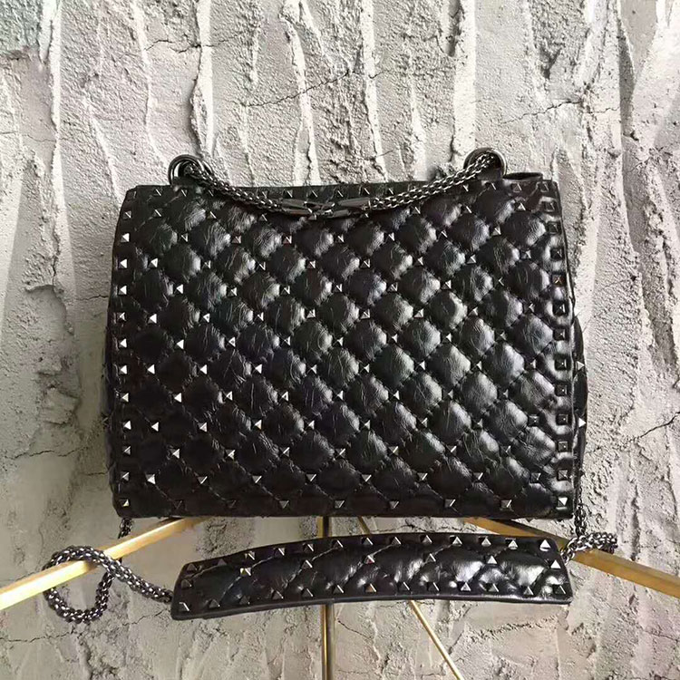 2017 Valentino Garavani Rockstud Spike MEDIUM tote bag