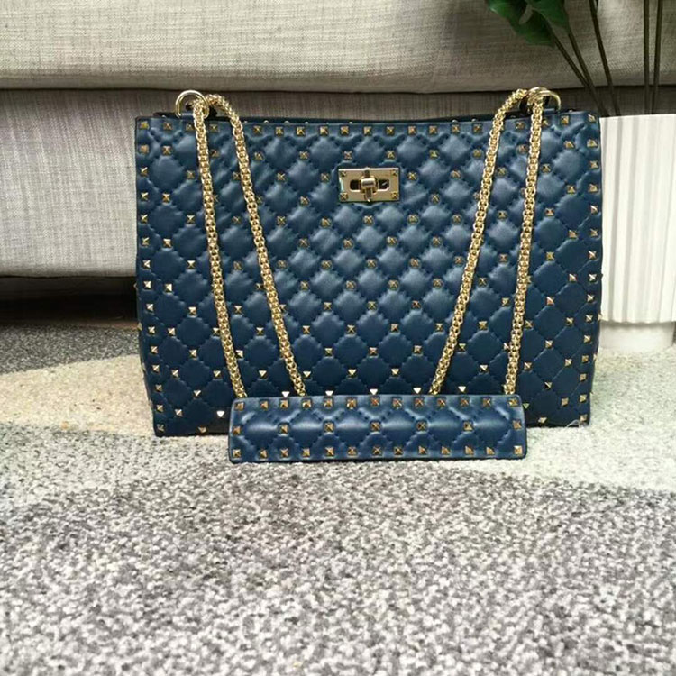 2017 Valentino Garavani Rockstud Spike tote bag