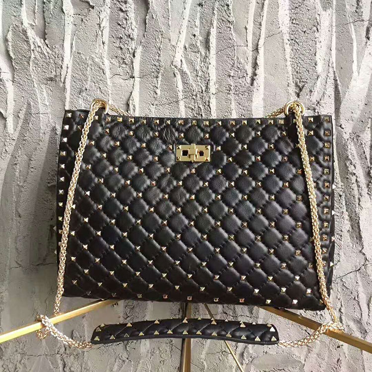 2017 Valentino Garavani Rockstud Spike tote bag