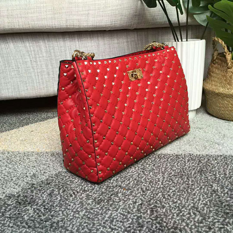 2017 Valentino Garavani Rockstud Spike tote bag