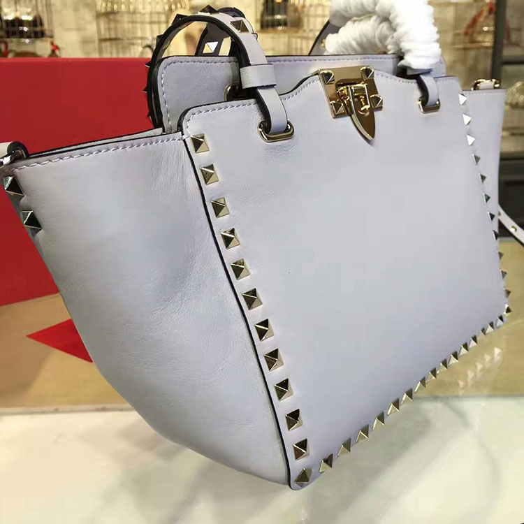 2017 Valentino ROCKSTUD ROLLING SMALL TOTE 0972