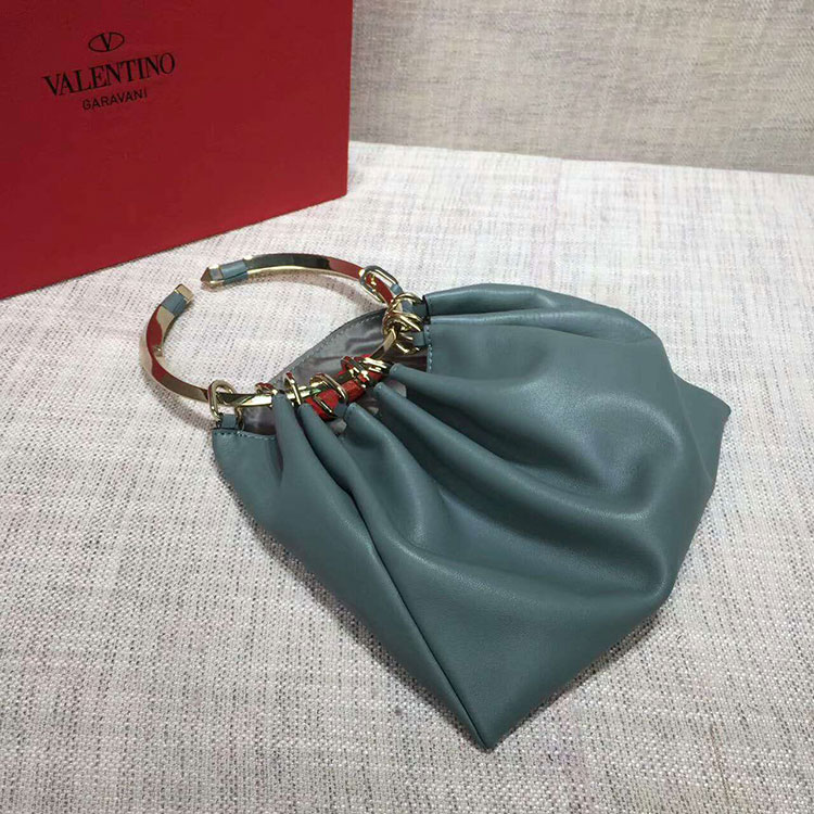 2017 Valentino Ring clutch in calfskin V2072