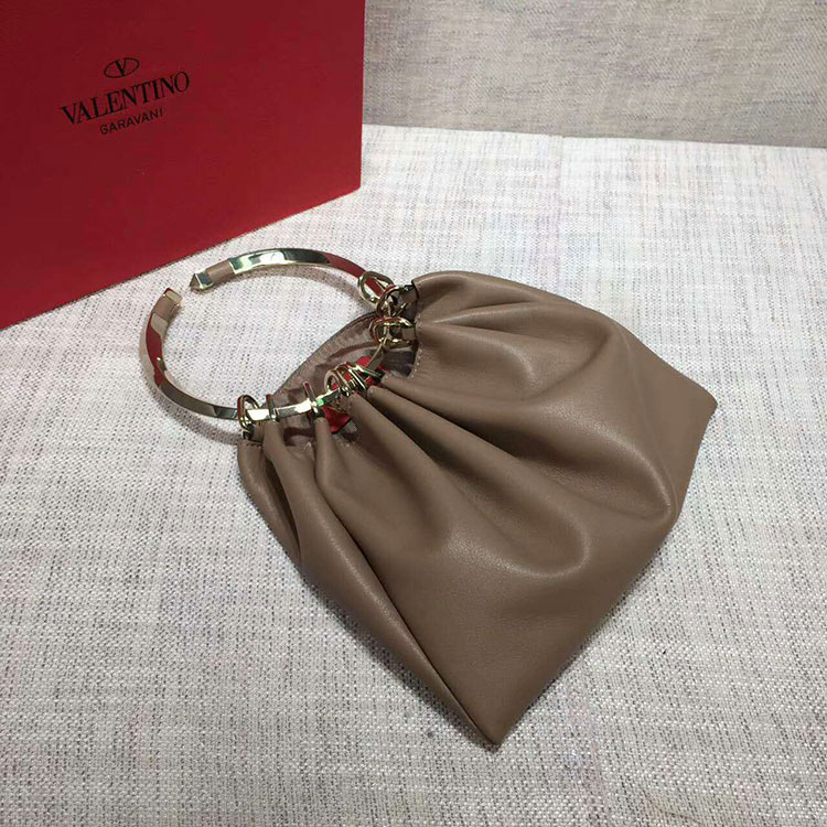 2017 Valentino Ring clutch in calfskin V2072