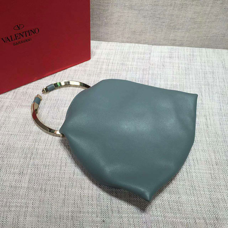 2017 Valentino Ring clutch in calfskin V2072