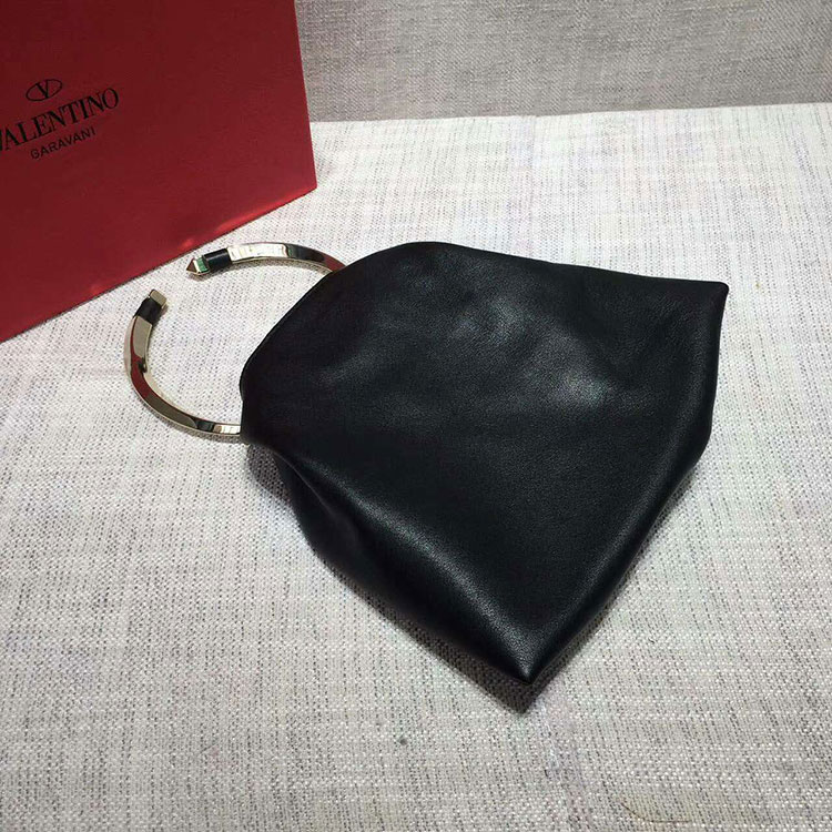 2017 Valentino Ring clutch in calfskin V2072