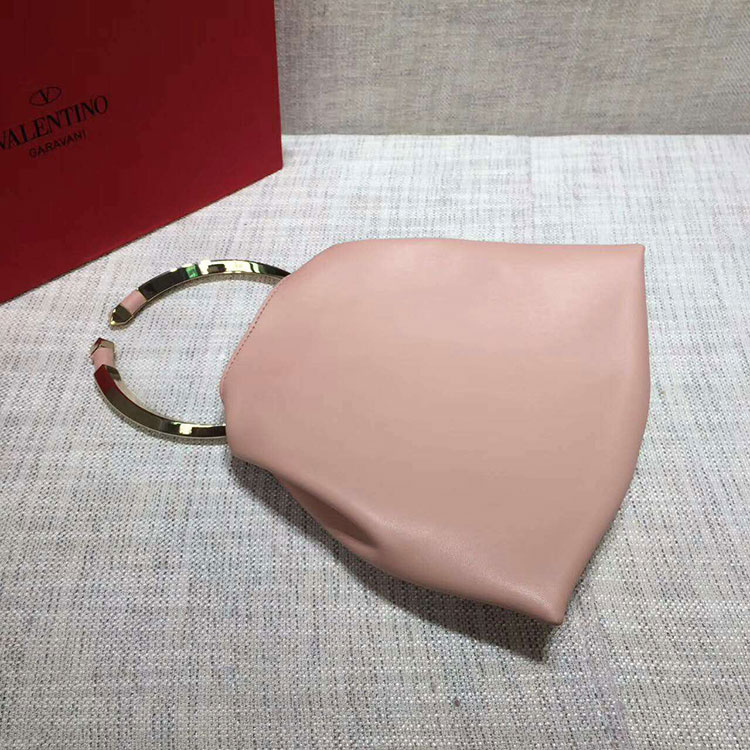 2017 Valentino Ring clutch in calfskin V2072