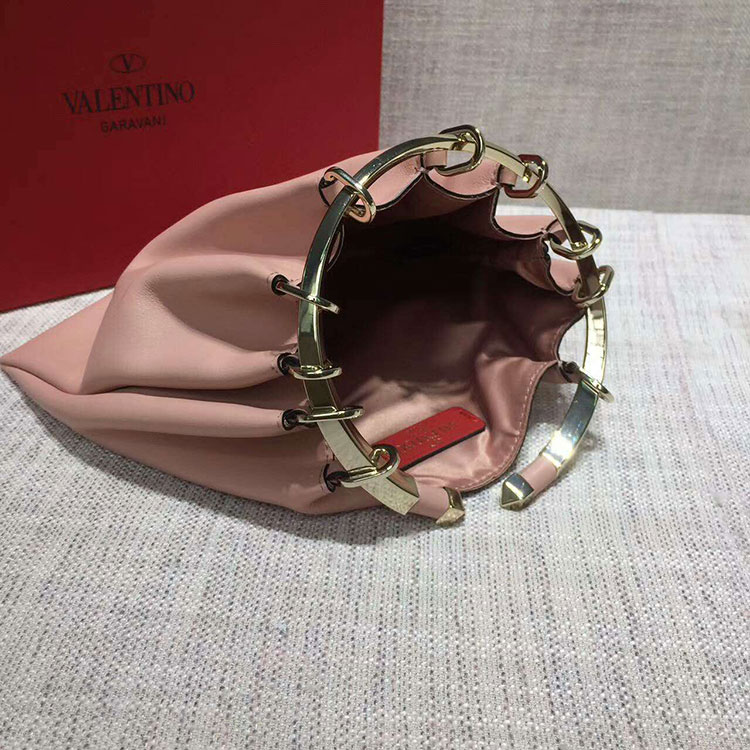 2017 Valentino Ring clutch in calfskin V2072