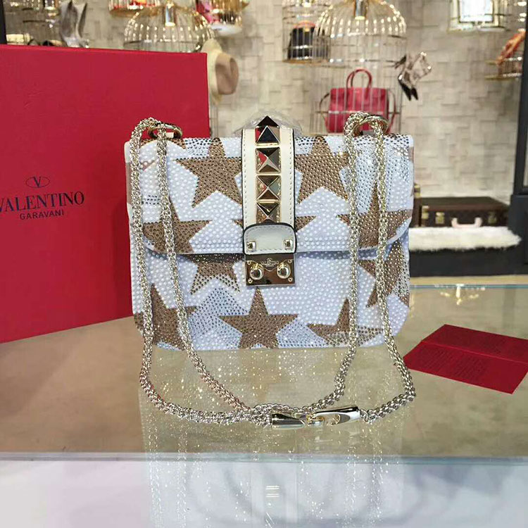 2017 Valentino SMALL CHAIN CROSS BODY BAG 2311