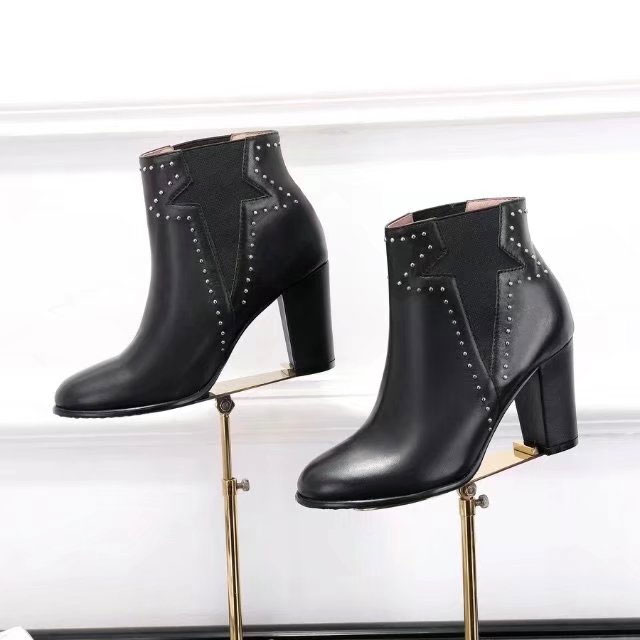 2017 Valentino women Short Boots in Calfskin leather