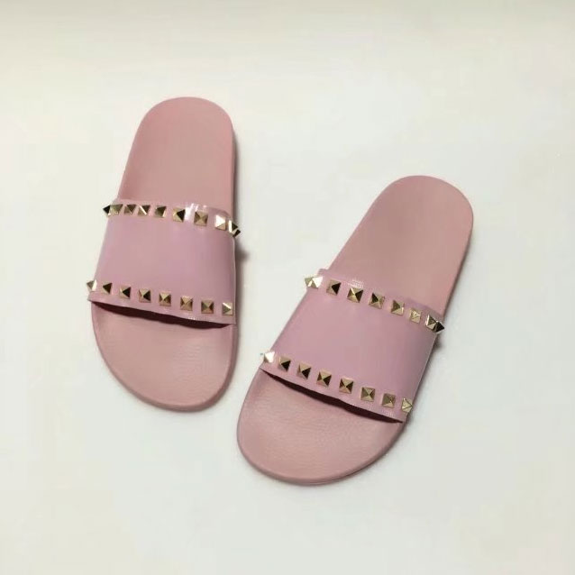 2017 Valentino women Slippers with rivet