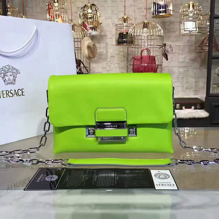 2017 Versace DV1 LEATHER SHOULDER BAG V3333