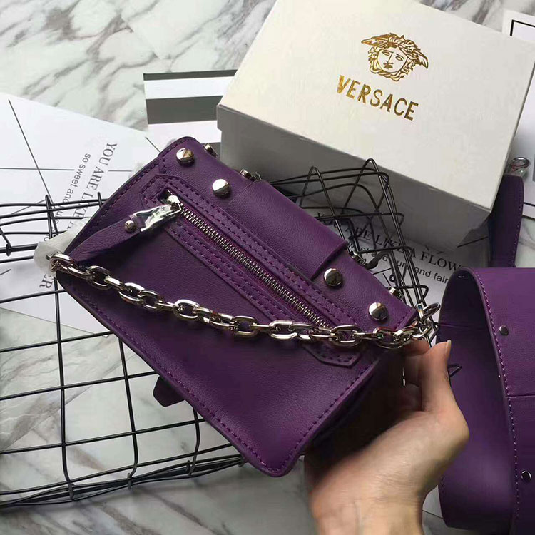 2017 Versace MINI METAL STUD STARDVST BAG