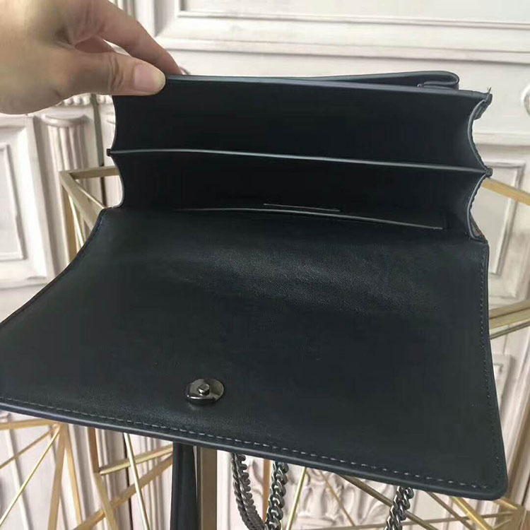 2017 YSL Saint Laurent LARGE SUNSET BAG IN Original LEATHER