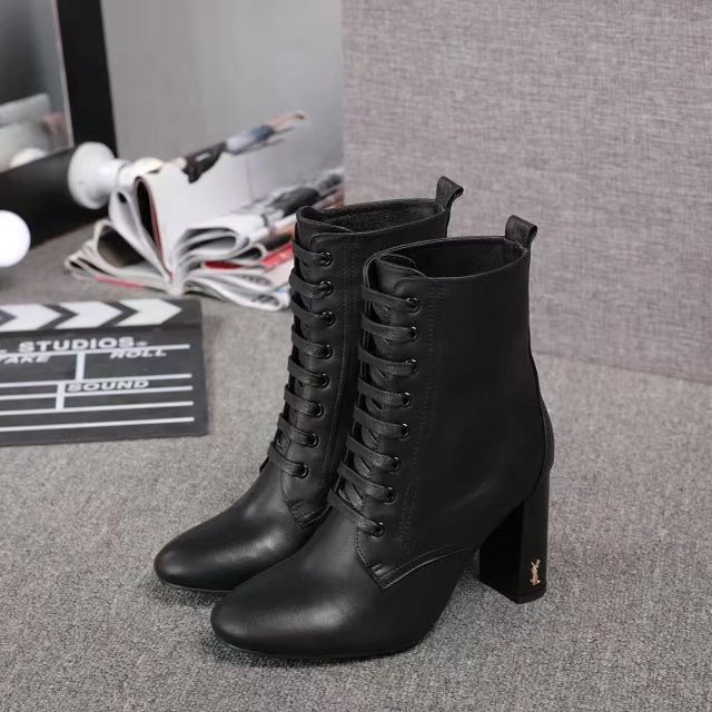 2017 Yves Saint Laurent(YSL) Boot in Calfskin leather