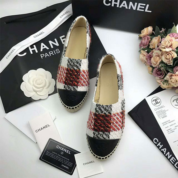 2017 chanle women espadrilles