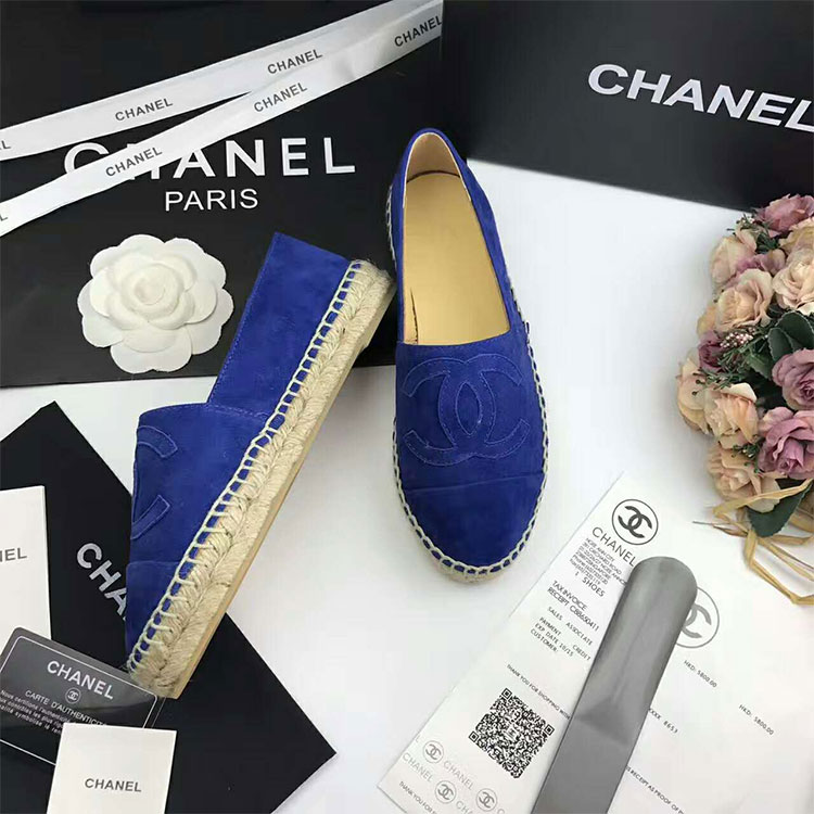 2017 chanle women espadrilles