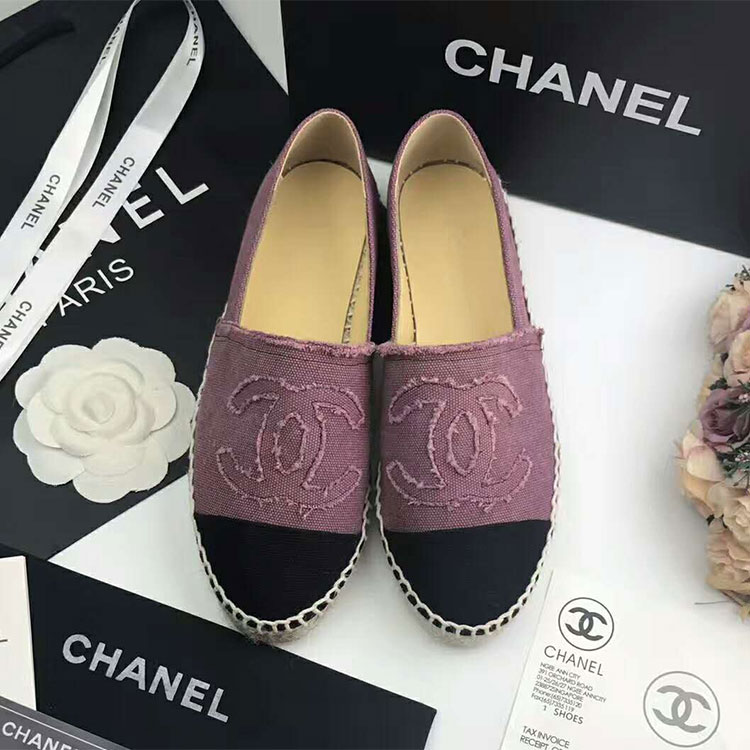 2017 chanle women espadrilles