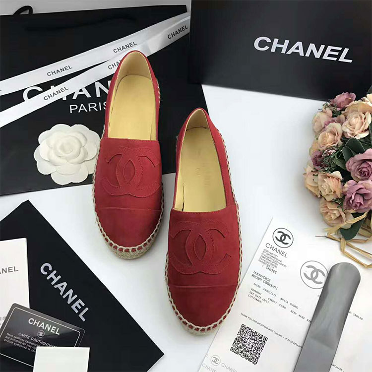 2017 chanle women espadrilles