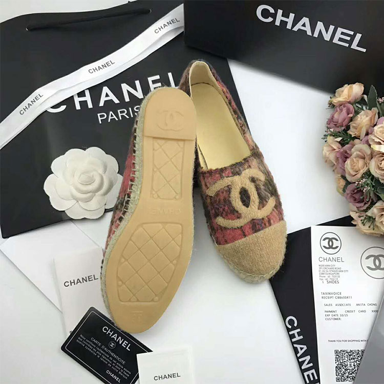 2017 chanle women espadrilles