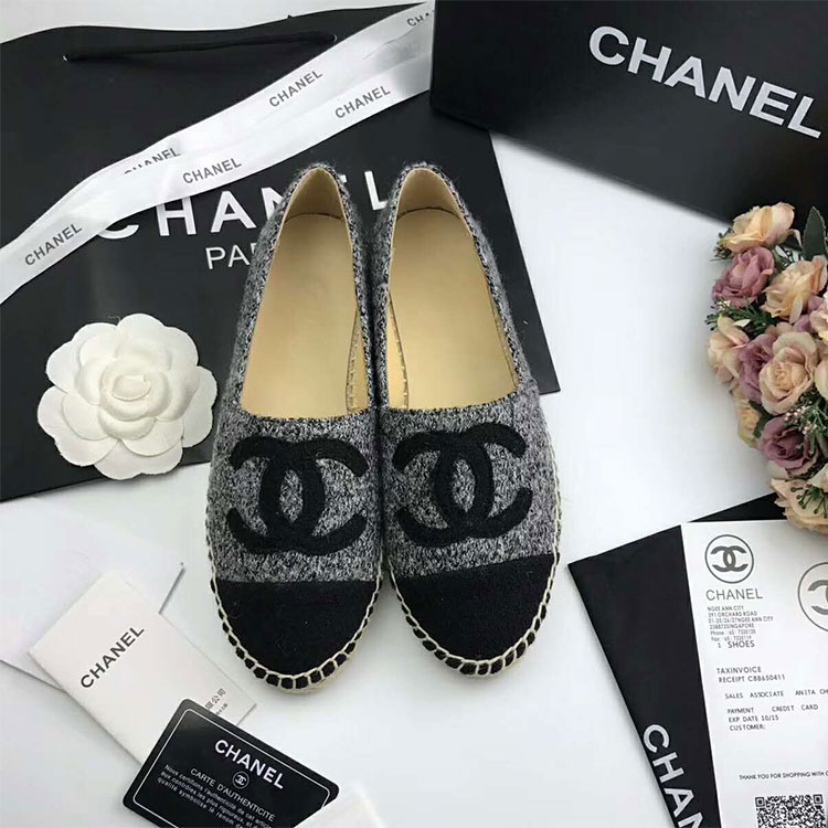 2017 chanle women espadrilles