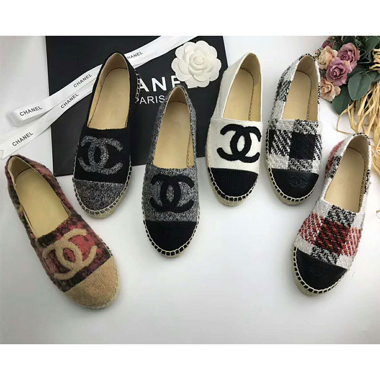 2017 chanle women espadrilles