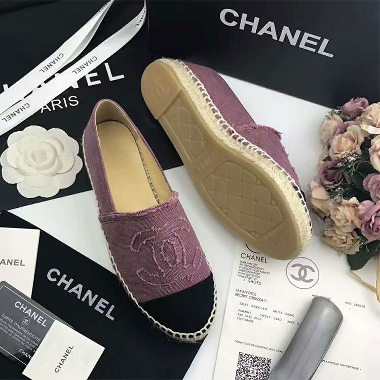 2017 chanle women espadrilles