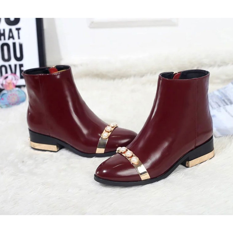 2017 gucci women Boots shoes in Calfskin leather