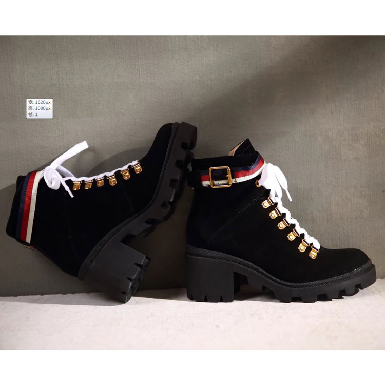 2017 gucci women Boots shoes in velvet