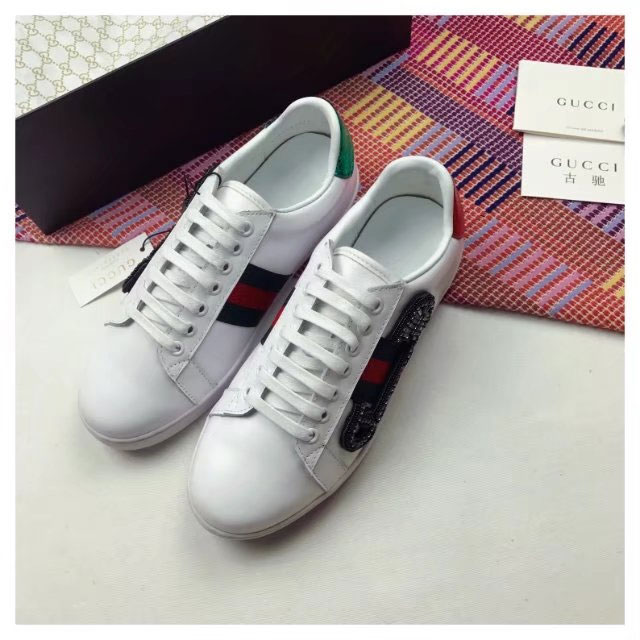 2017 gucci women Casual shoes in Calfskin leather