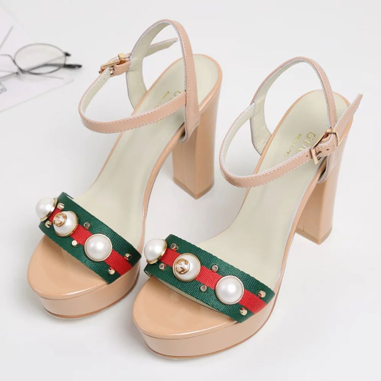 2017 gucci women high-heeled Sandals