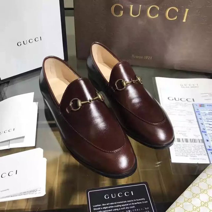 2017 gucci women shoes in Calfskin leather