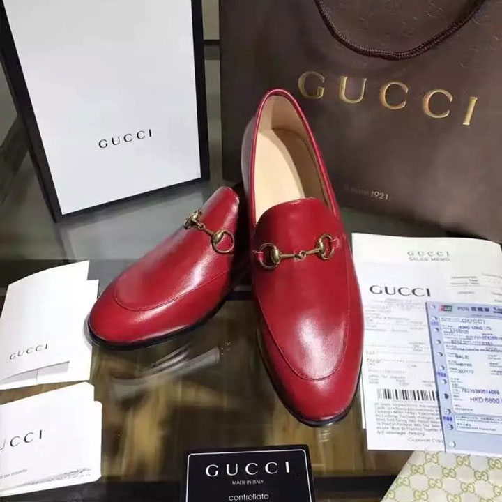 2017 gucci women shoes in Calfskin leather