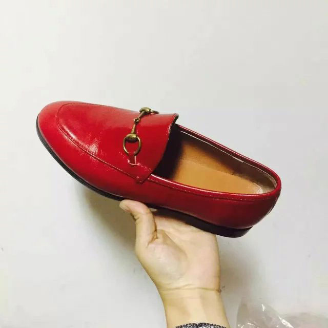 2017 gucci women shoes in Calfskin leather