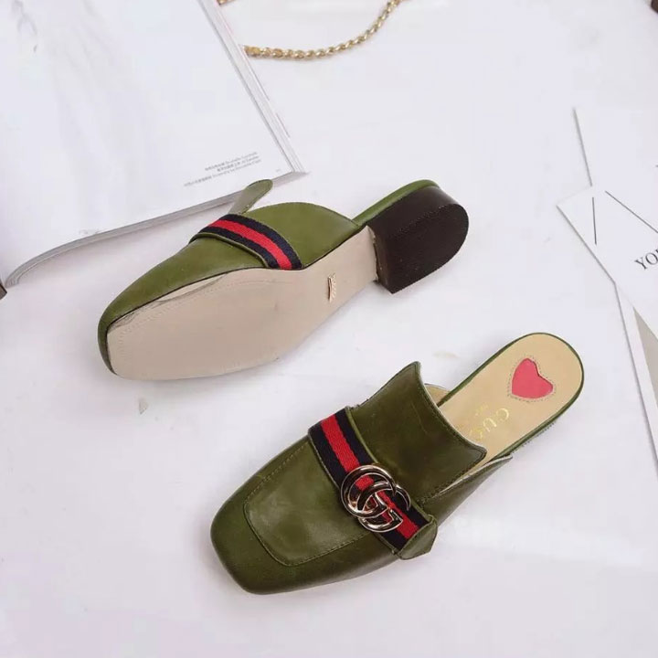 2017 gucci women shoes in Calfskin leather