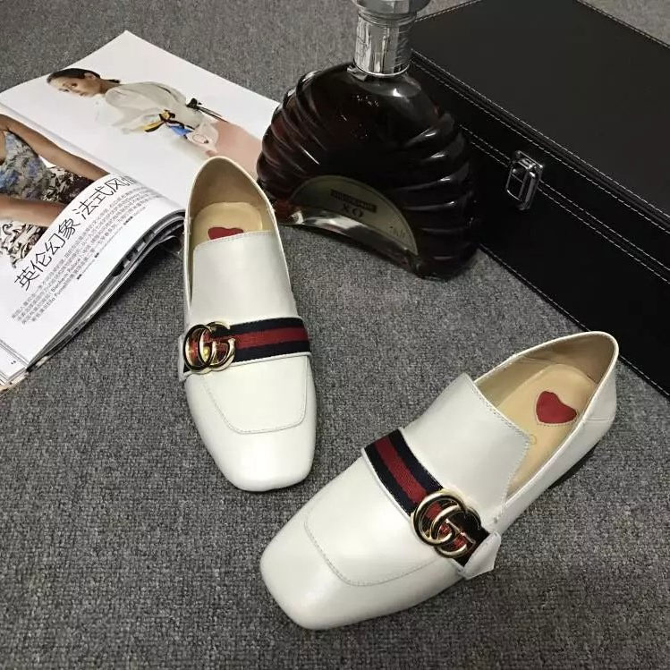 2017 gucci women shoes in Calfskin leather