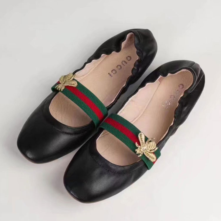 2017 gucci women shoes in Lambskin leather