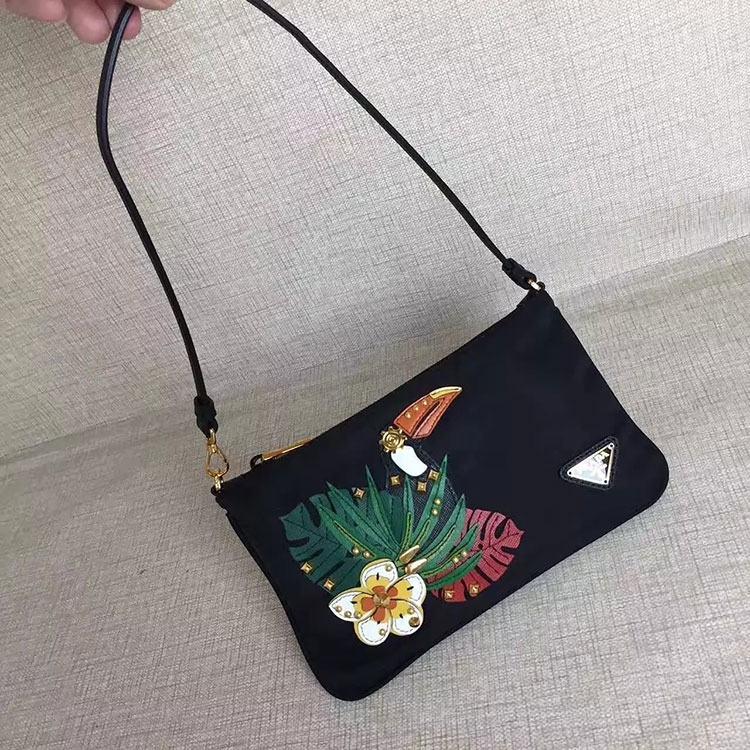 2017 prada Mini shoulder bag 1BH010