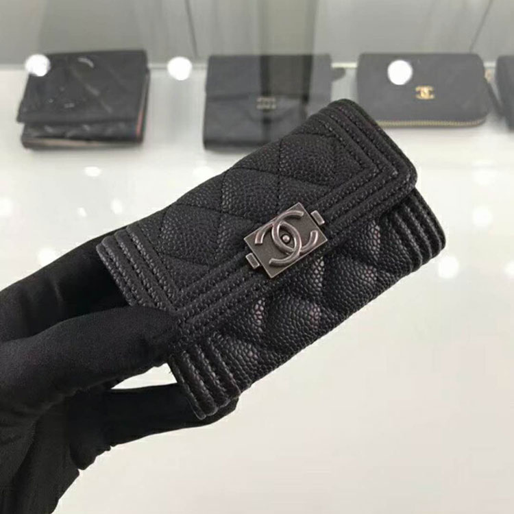 2018 BOY CHANEL Card Holder