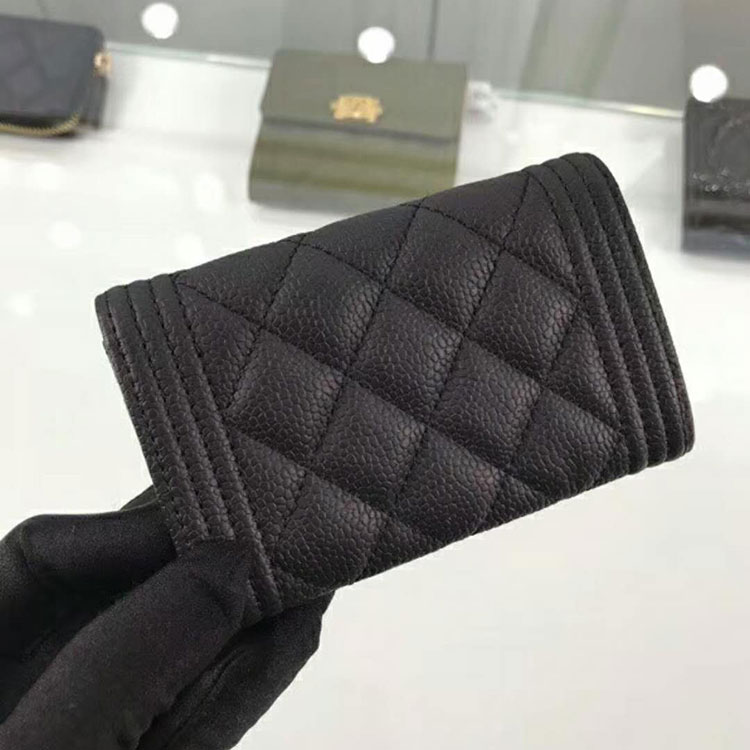 2018 BOY CHANEL Card Holder