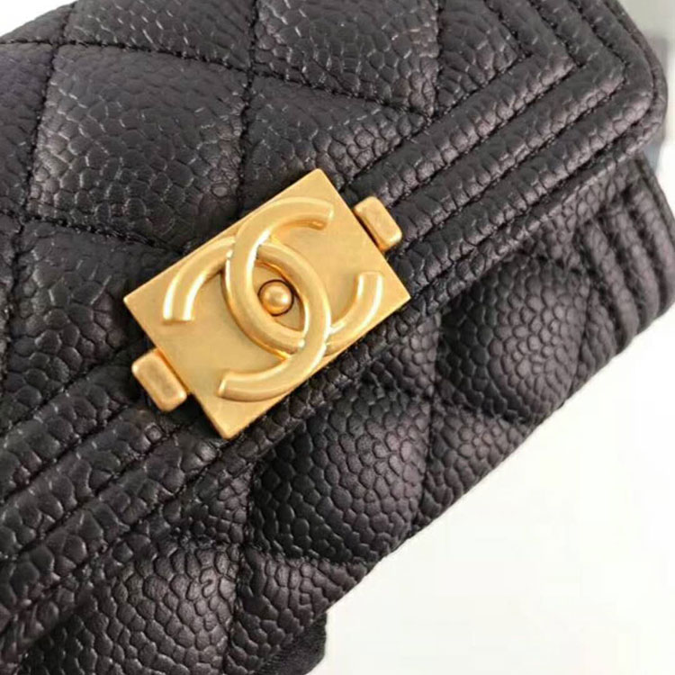 2018 BOY CHANEL Card Holder