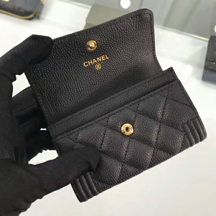 2018 BOY CHANEL Card Holder