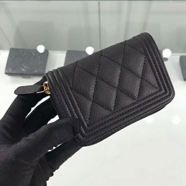 2018 BOY CHANEL Coin Purse