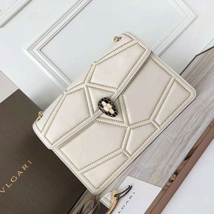 2018 BVLGARI Quilted Stardust Flap cover bag